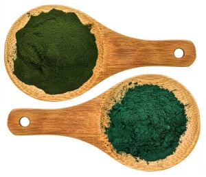 best foods for an alkaline diet - Chlorella and Spirulina powder