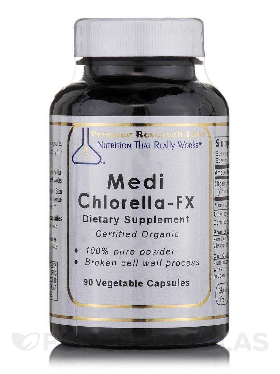 Medi Chlorella-FX Capsules by Premier Research Labs