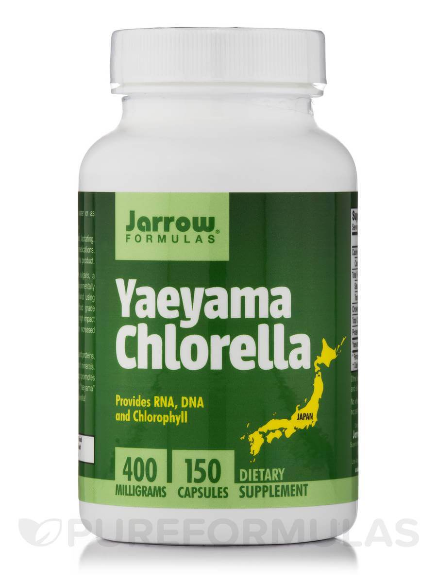 Yaeyama Chlorella Capsules by Jarrow Formulas