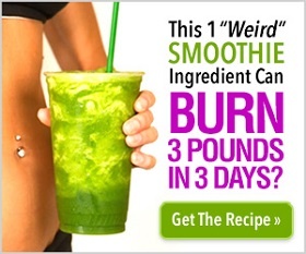 Weird Smoothie Ingredient Can Burn 3 Pounds In 3 Days? Click To Get The Recipe!