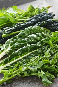 Green leafy fresh vegetables - best foods for acid reflux